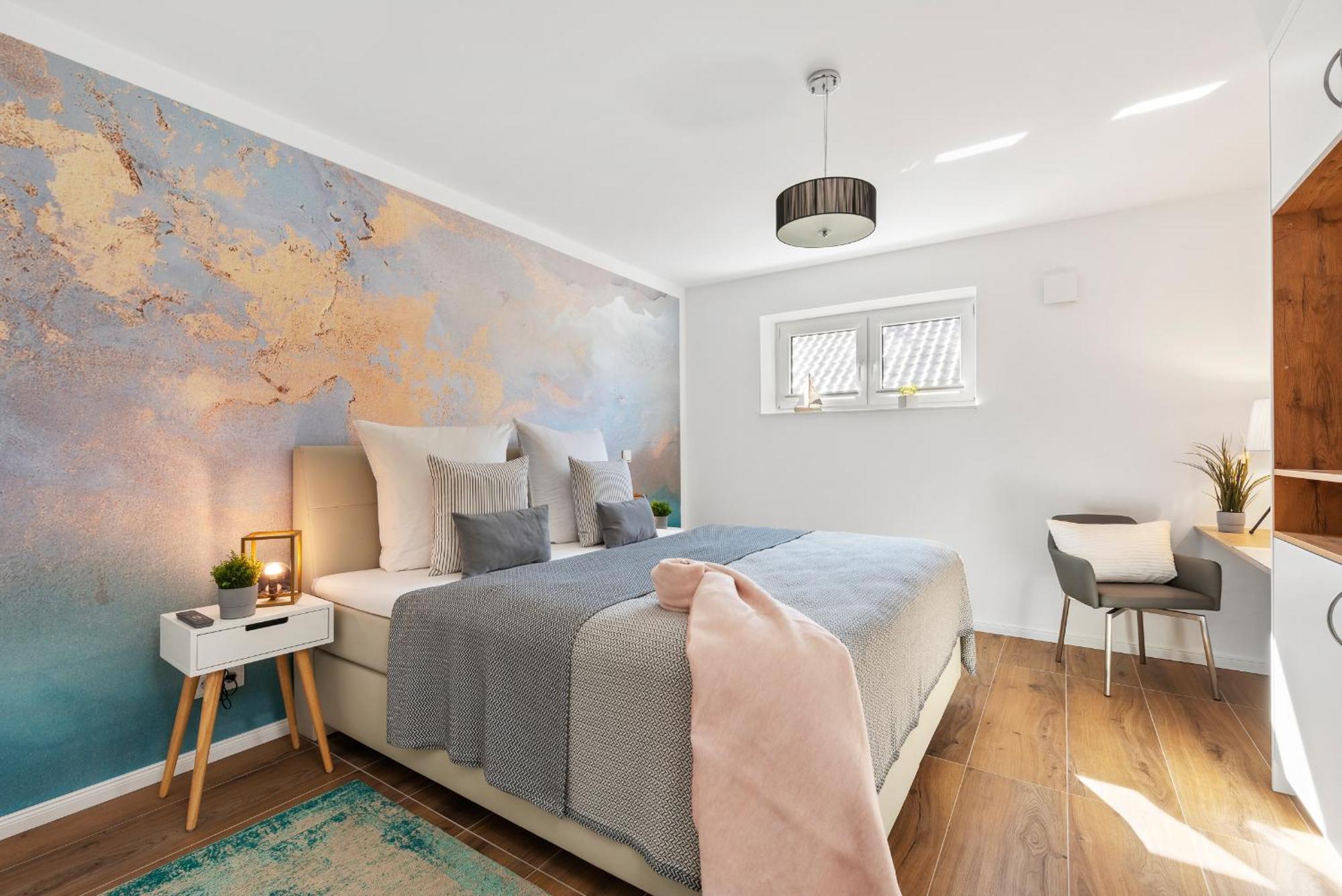 Horizont- Direkt Am Wasser, Hafenblick, Fahrstuhl, Sauna, Ueberdachter Balkon Olpenitz Exteriér fotografie